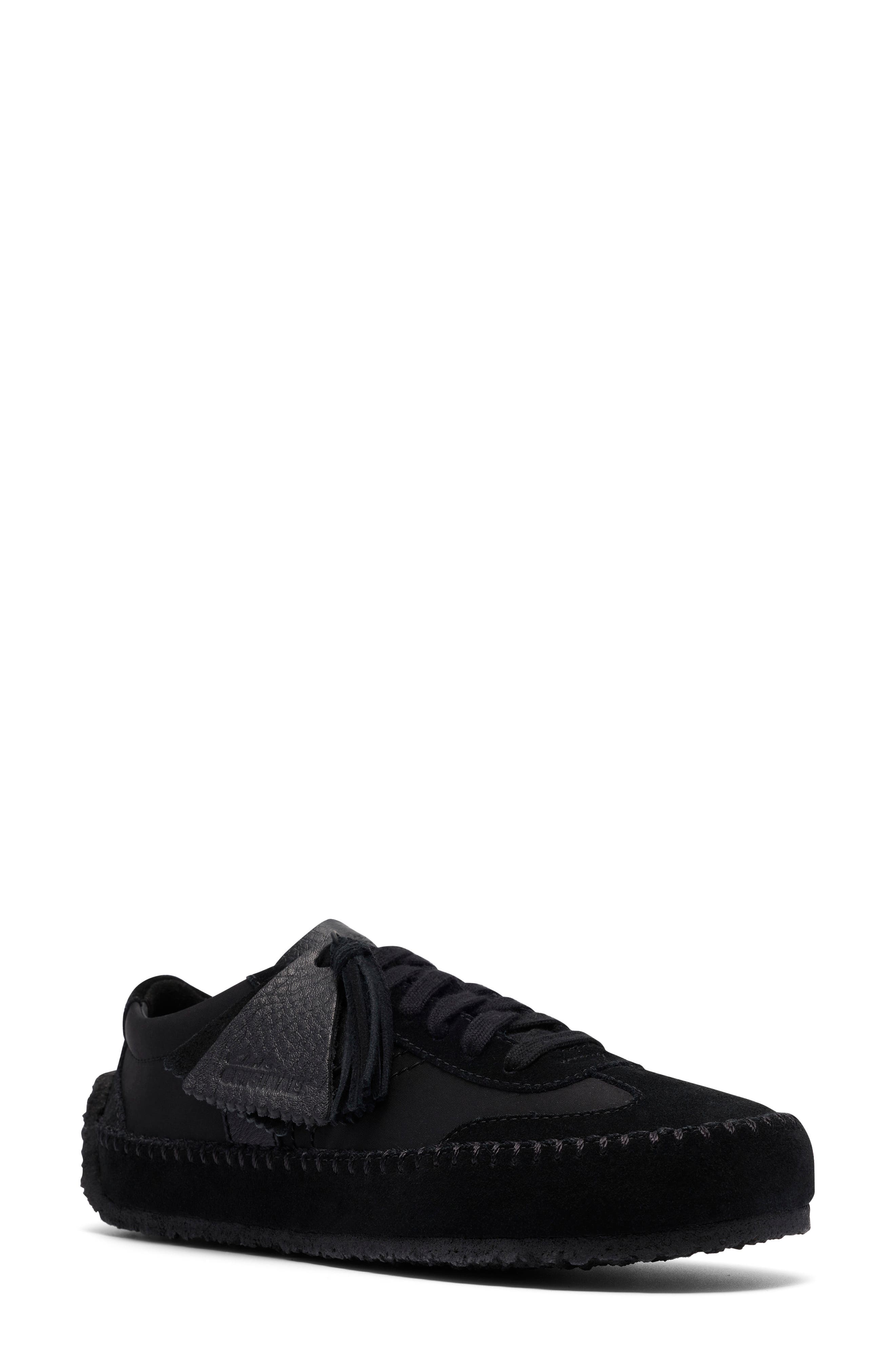 Clarks<sup>®</sup> Originals Tor Low Sneaker, Main, color, Black Suede