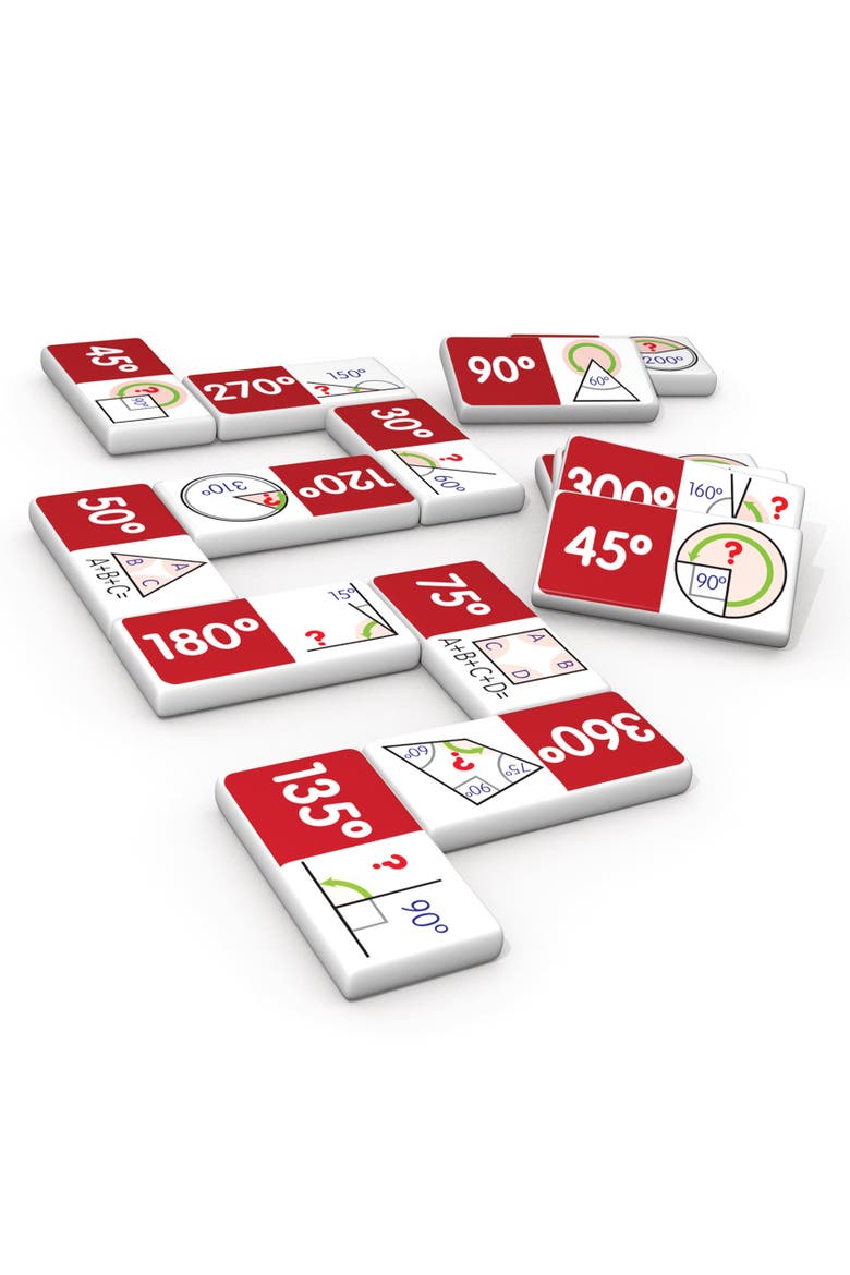 Angles Dominoes, Main, color, Multicolored
