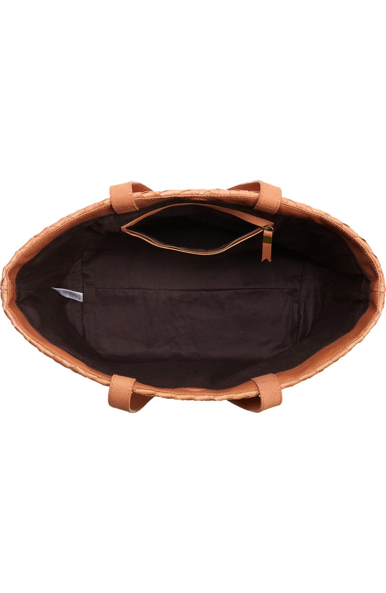 Madewell Medium Woven Leather Tote, Alternate, color,