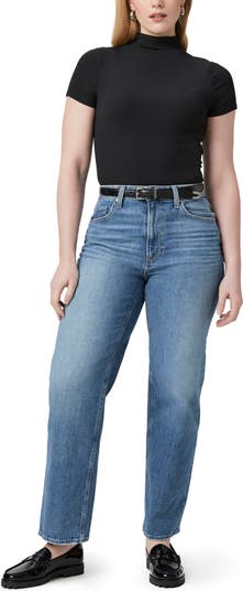 Heartthrob Curvy High Waist Straight Leg Jeans