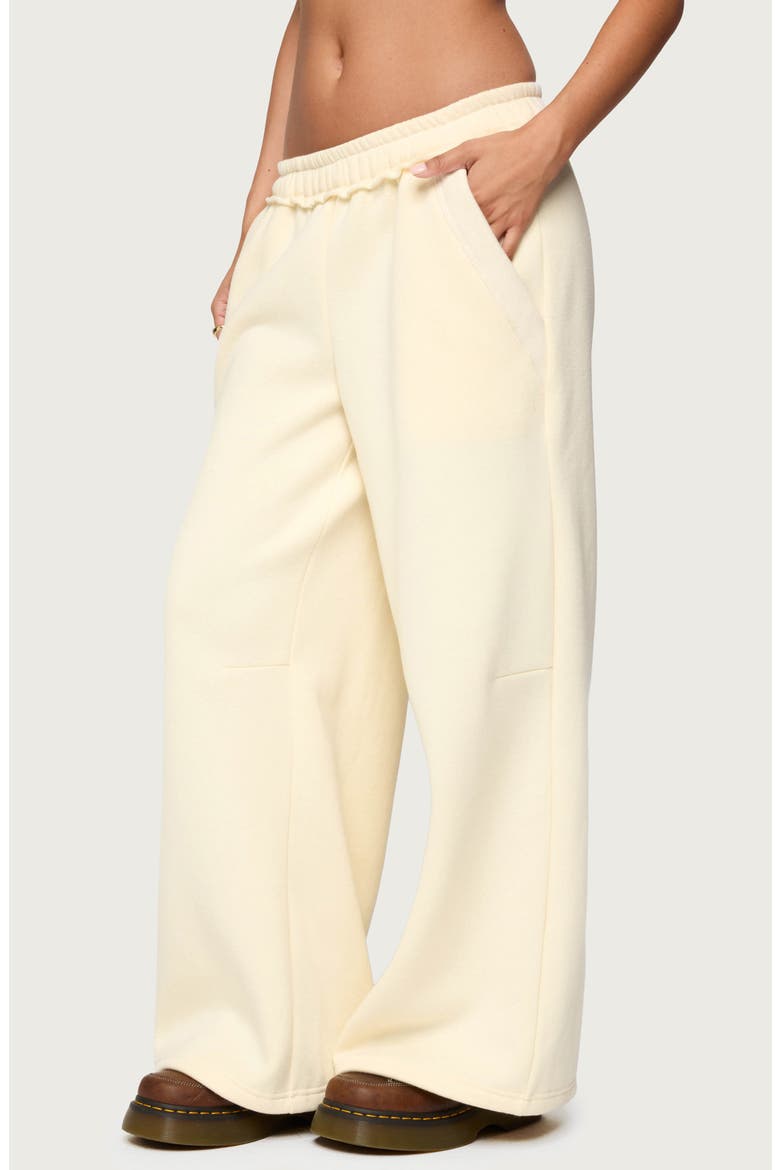 Kori Oversize Baggy Sweatpants, Alternate, color, YELLOW