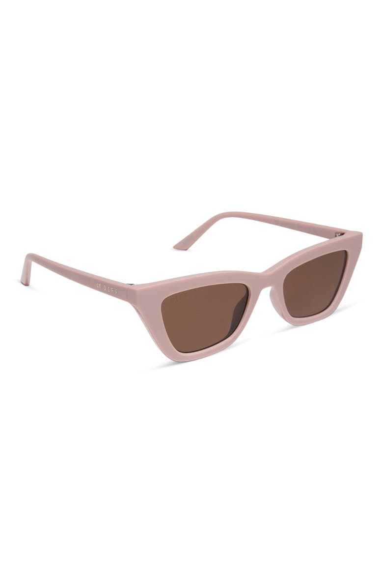Noelle 50mm Cat Eye Sunglasses, Alternate, color, LINEN
