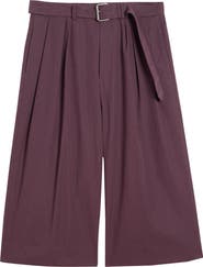 Dries Van Noten Preaches Belted Pleated Cotton