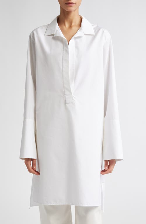 FFORME FFORME RIVER LONG COTTON TUNIC SHIRT