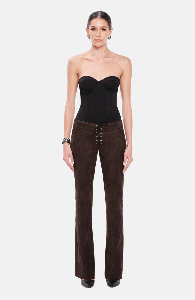 OW Collection ZELDA Pants, Alternate, color, Brown