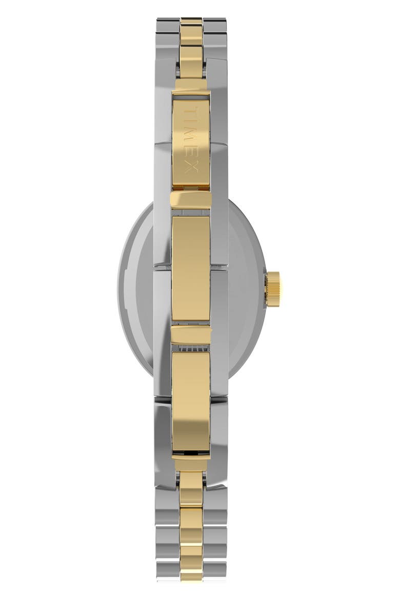 Cavatina Crystal Bezel Bracelet Watch, Alternate, color, SILVER