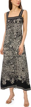 MSK Smocked Midi Sundress