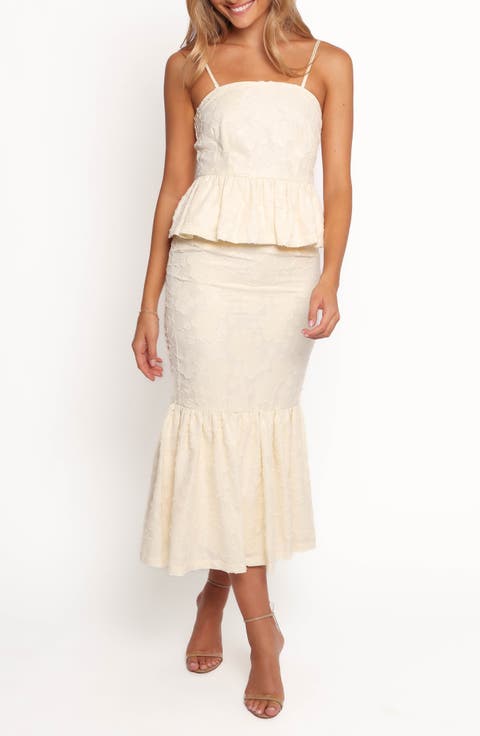 Xami Peplum Top & Skirt