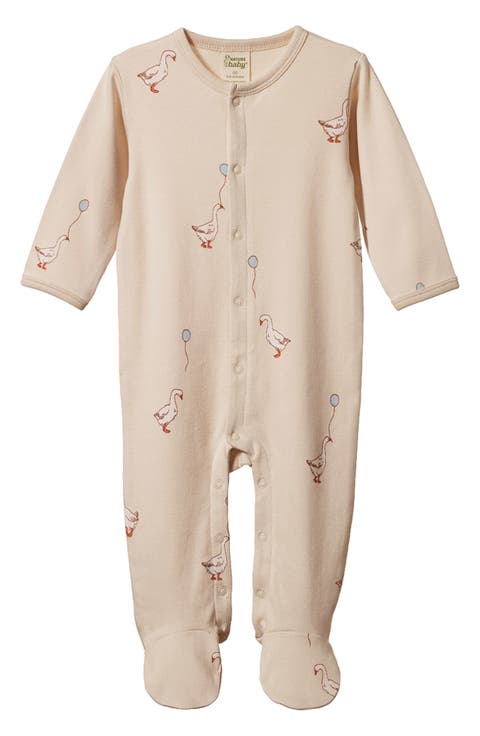 Stretch & Grow Organic Cotton Footie