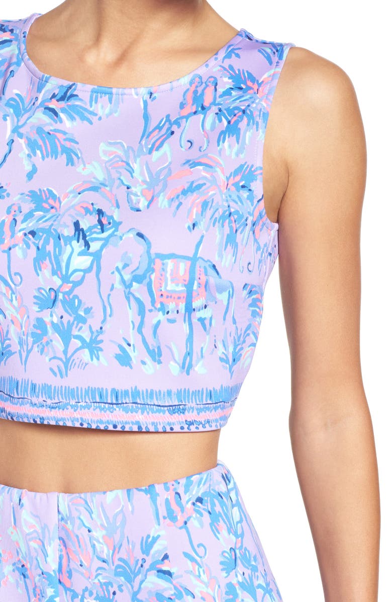 Lilly Pulitzer<sup>®</sup> Neri Crop Top & Shorts, Alternate, color,