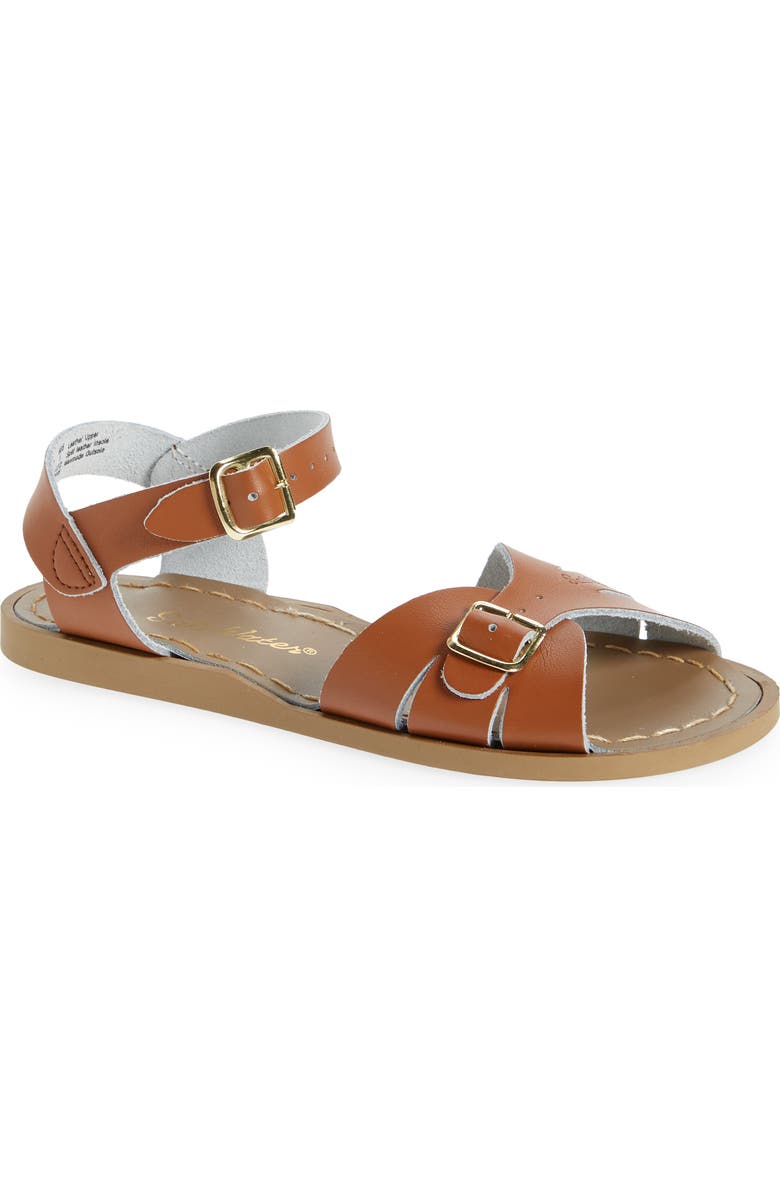 Salt Water Sandals by Hoy Classic Waterproof Sandal, Main, color, Tan