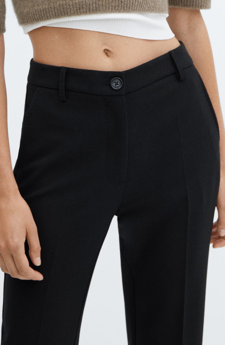 MANGO Ankle Straight Leg Pants, Alternate, color, 