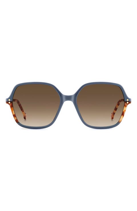 Her 0278/S 56mm Gradient Square Sunglasses