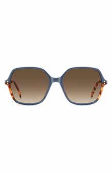 Carolina Herrera Her 0278/S 56mm Gradient Square Sunglasses