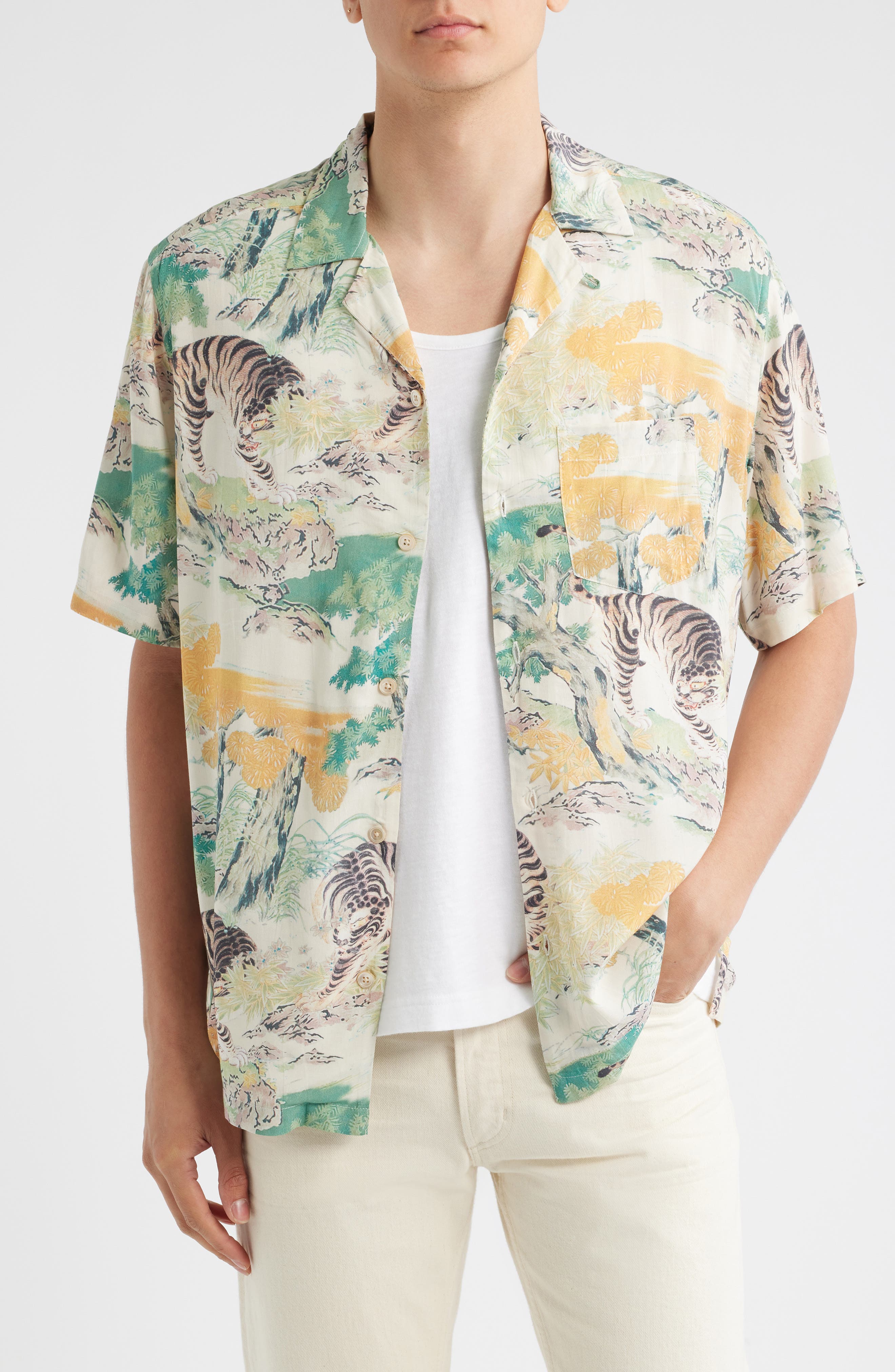 AllSaints Portland Camp Shirt
