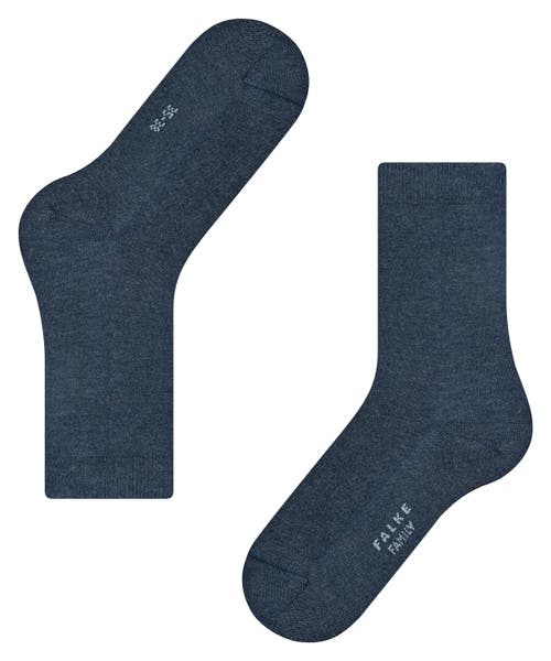 Falke Family Cotton Socks In Blue