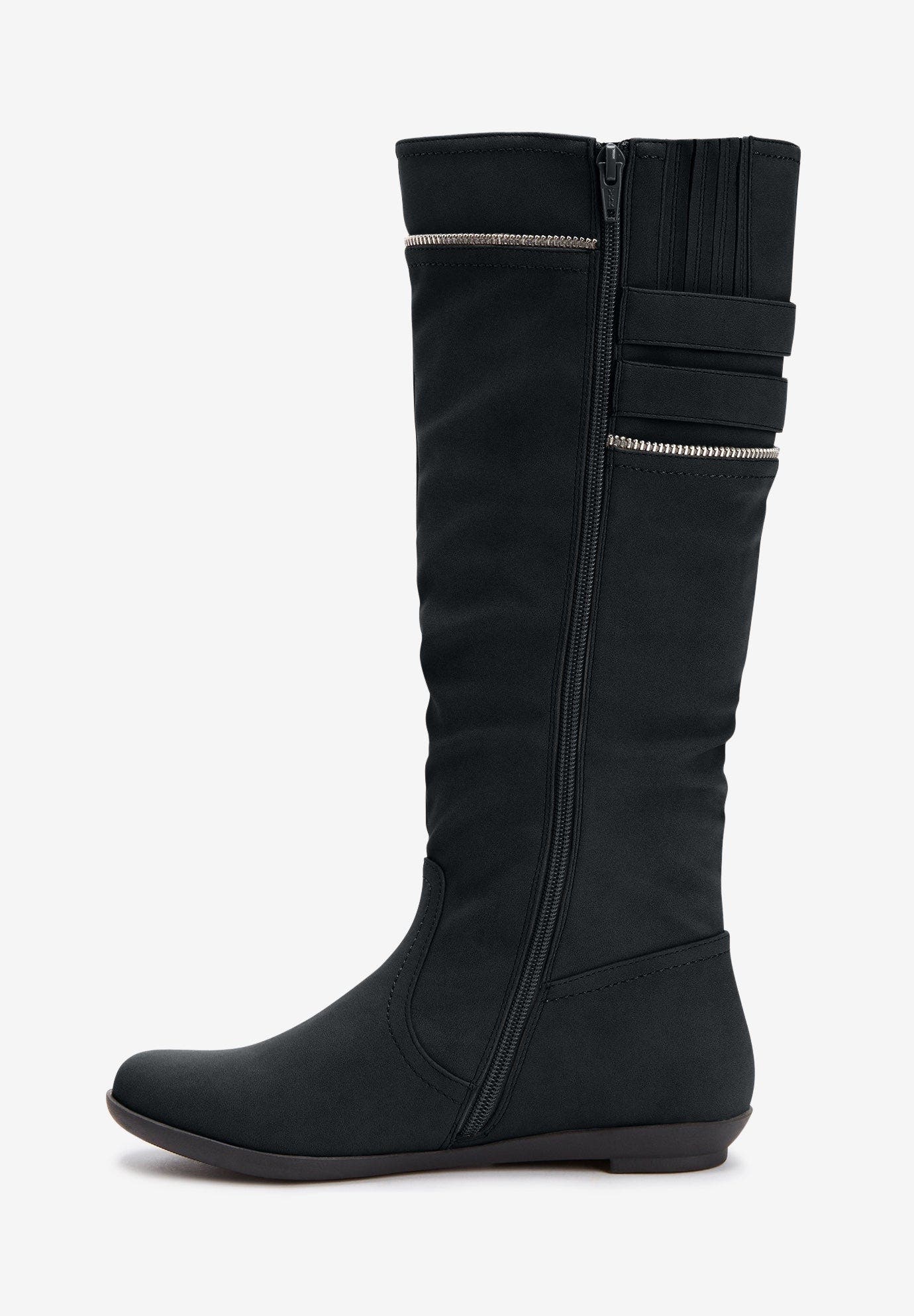 Comfortview The Pasha Wide-Calf Boot, Alternate, color, Black