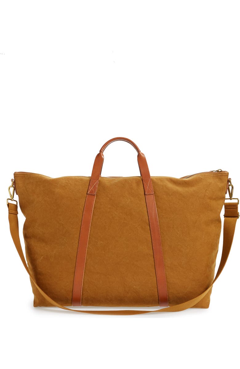 Madewell Canvas Overnight Bag, Alternate, color,