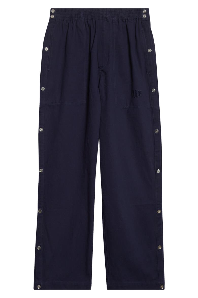 Twill Tear Away Track Pants, Alternate, color, NAVY