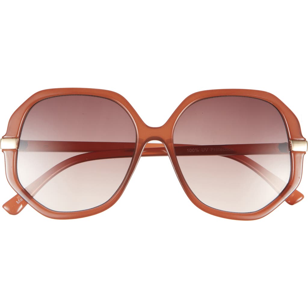 BP. BP. OVERSIZE ANGULAR BUTTERFLY SUNGLASSES