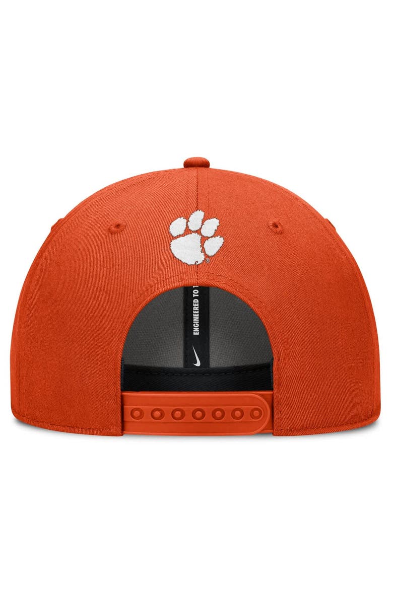 Nike Men's Nike Orange Clemson Tigers Slanted Primetime Rise Performance Adjustable Hat, Alternate, color, Orange