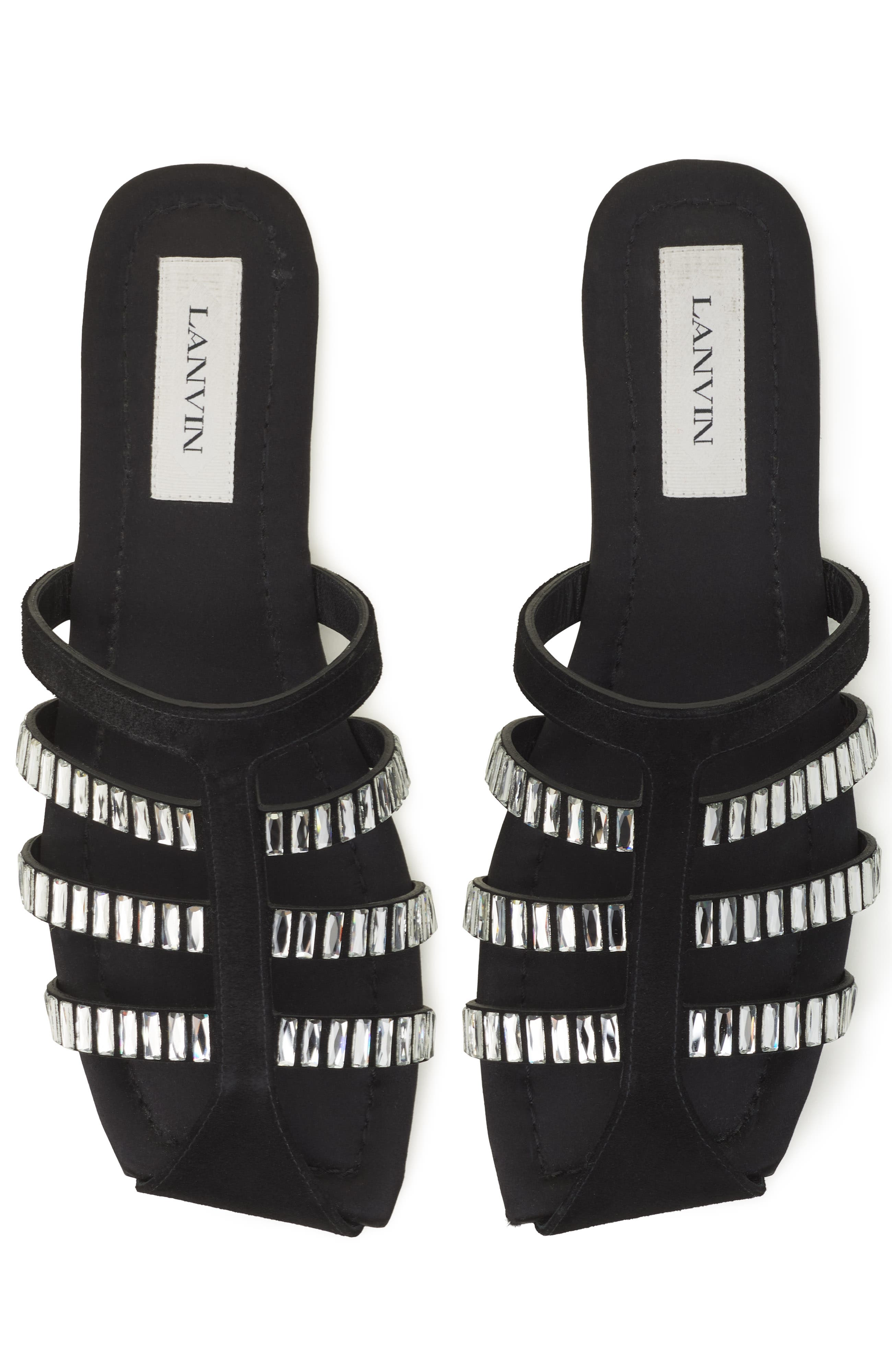 Celeste Sandals, Alternate, color, Black