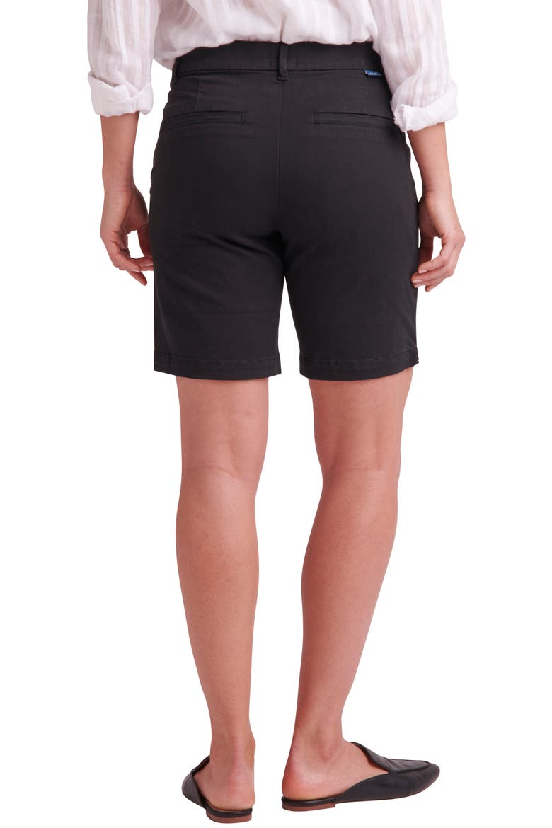Jeans Maddie Pull-On Chino Shorts, Alternate, color, BLACK
