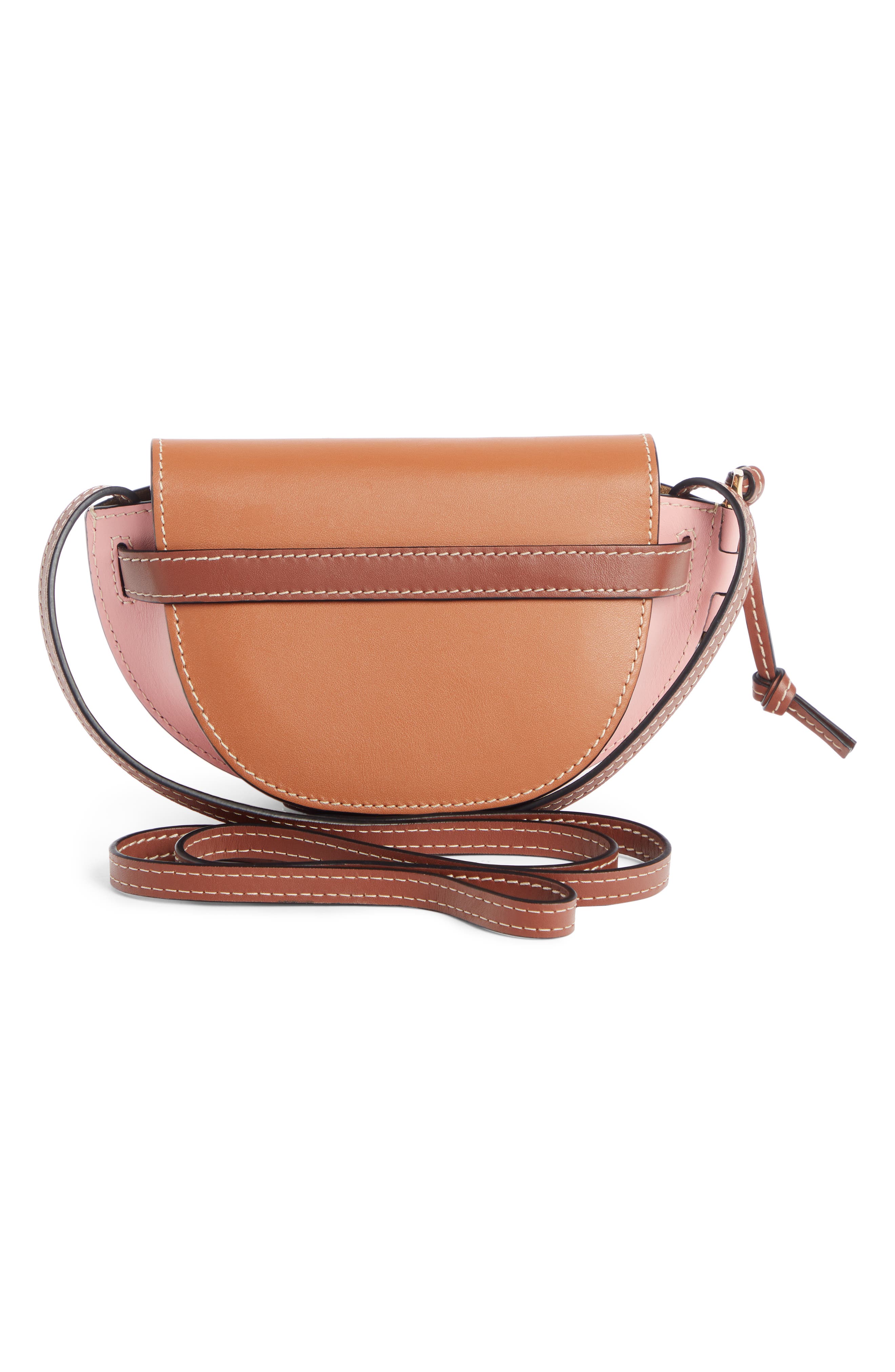 Loewe Mini Gate Leather Crossbody Bag, Alternate, color, 