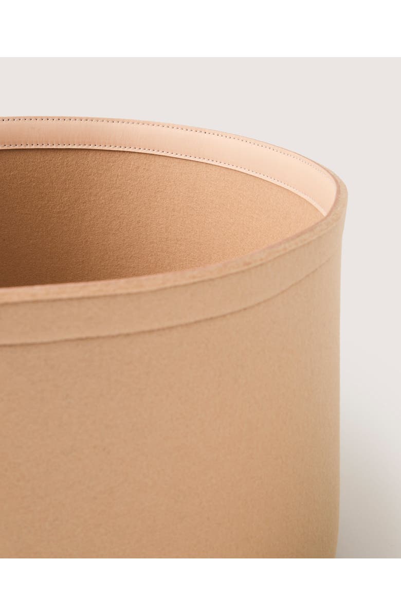 Graf Lantz Merino Wool Large Bin, Alternate, color, Latte