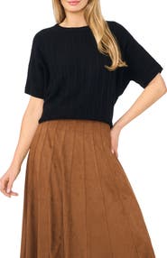 Halogen® Short Dolman Sleeve Sweater