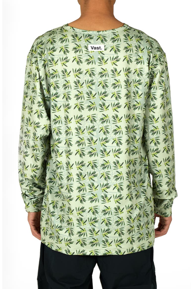 Peace Aqua Terra Performance Long Sleeve T-Shirt, Alternate, color, OLIVE