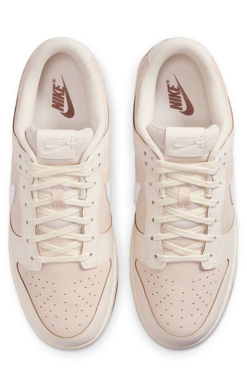 Nike Dunk Low Se Basketball Sneaker In Pearl White/sail/pale Ivory
