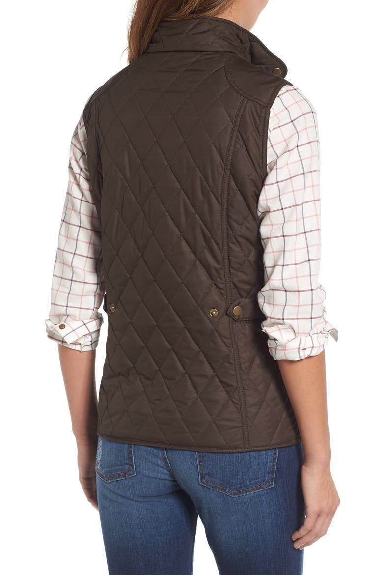Saddleworth Quilted Vest, Alternate, color, OLIVE