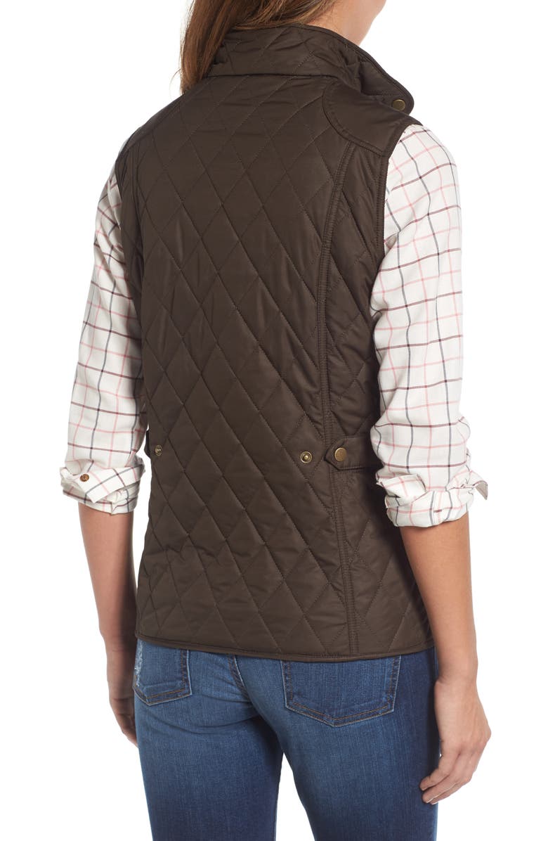 Barbour Saddleworth Quilted Vest, Alternate, color,
