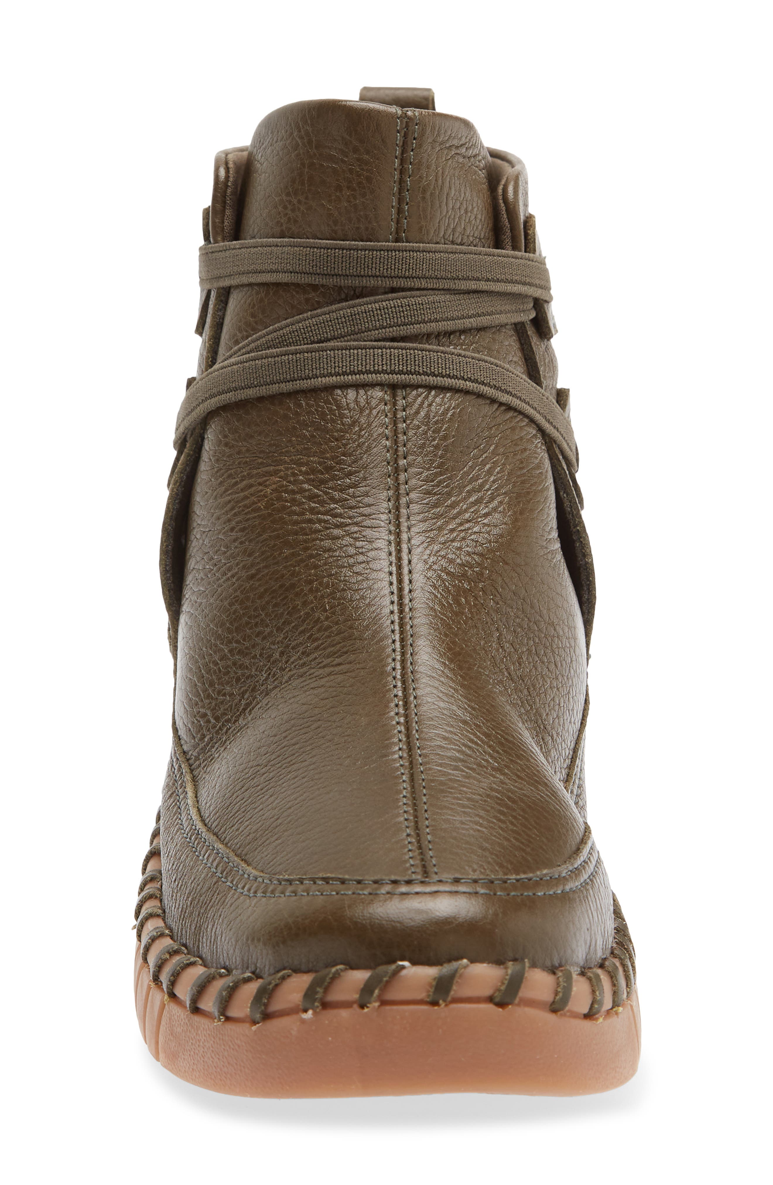 High Top Sneaker, Alternate, color, OLIVA 26