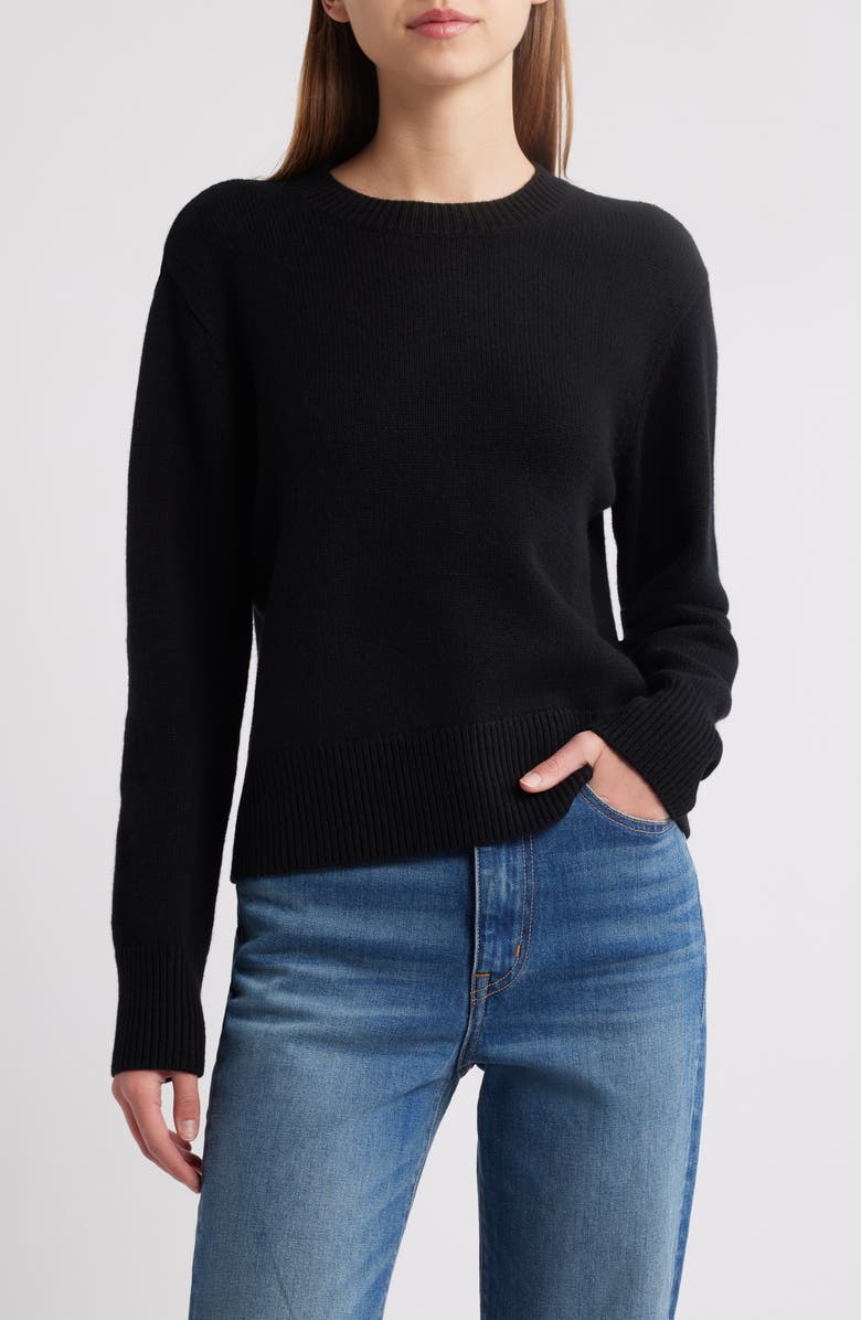 FRAME Cashmere Crewneck Sweater, Main, color,