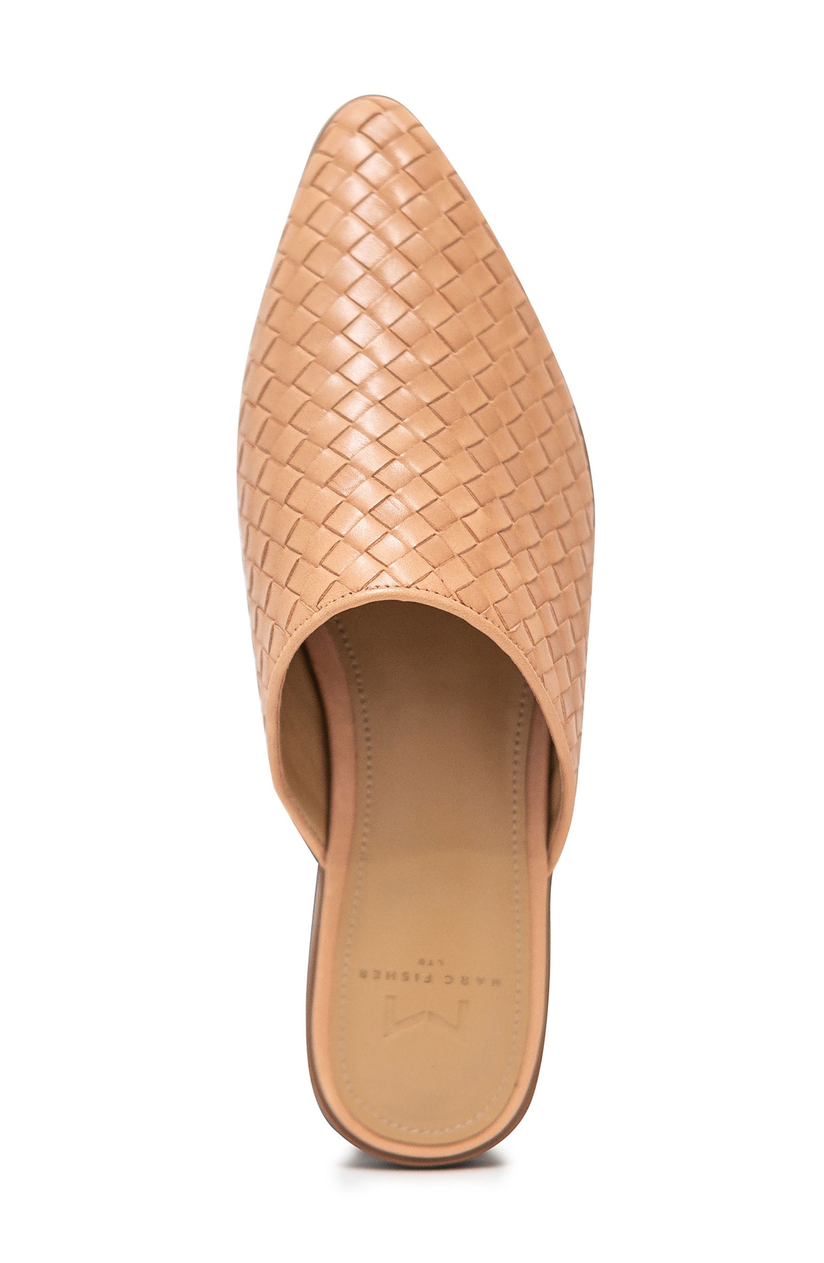 Garren Pointed Toe Mule, Alternate, color, MEDIUM NATURAL LEATHER