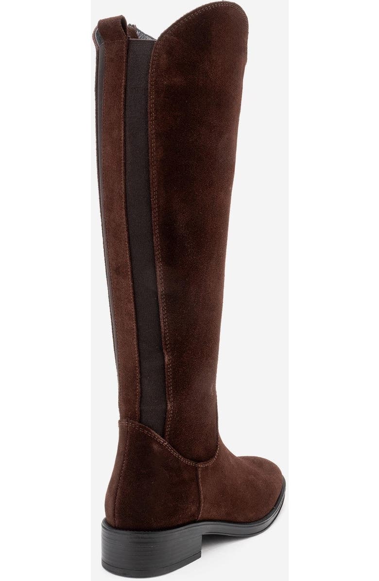 Forever & Always Shoes Ruiz Leather Knee High Boot, Alternate, color, Brown Suede