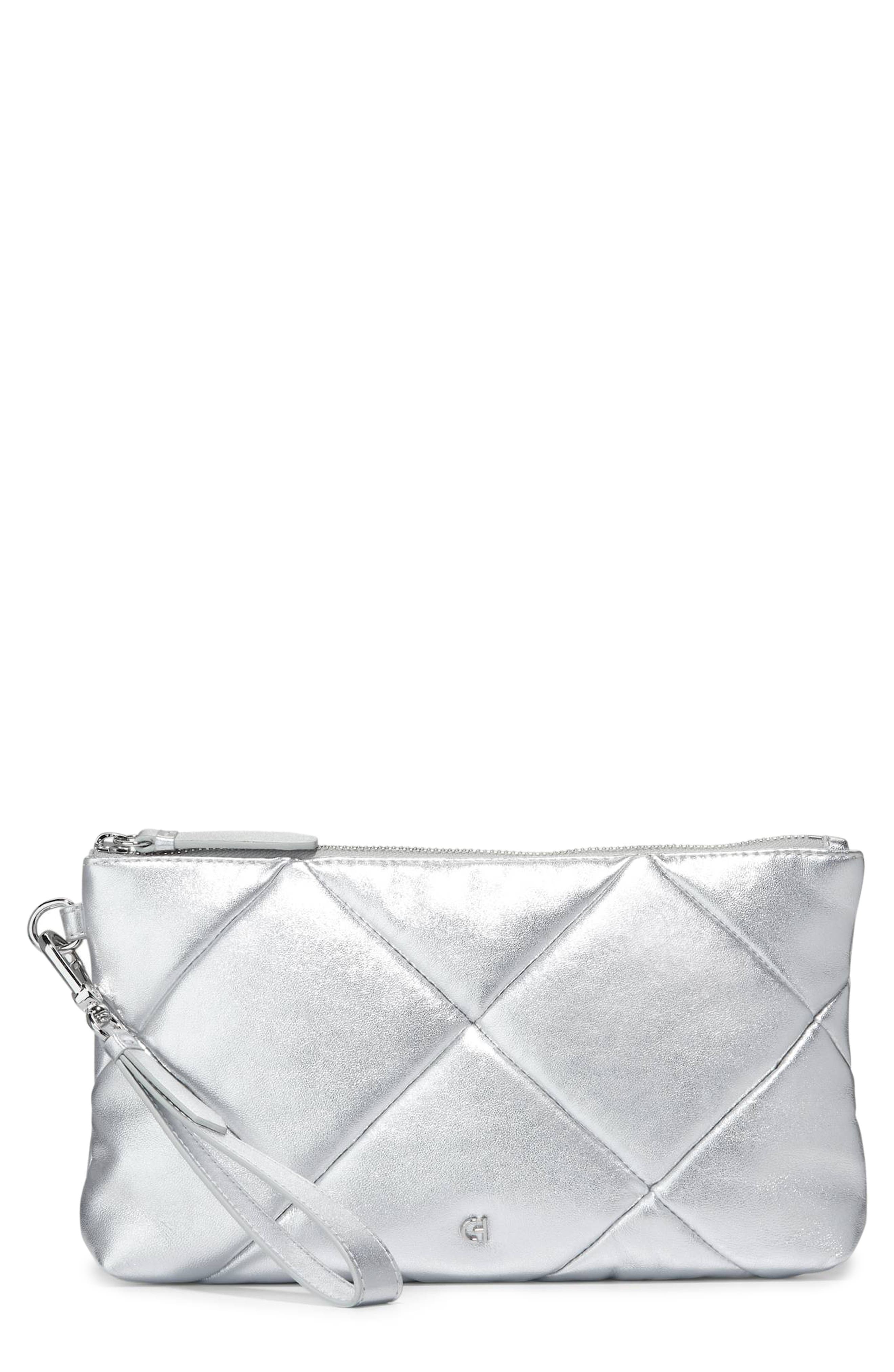 Cole Haan Essential Quilted Leather Clutch, Main, color, 