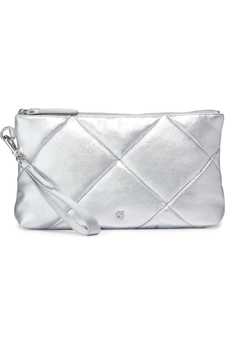 Cole Haan Essential Quilted Leather Clutch, Main, color,