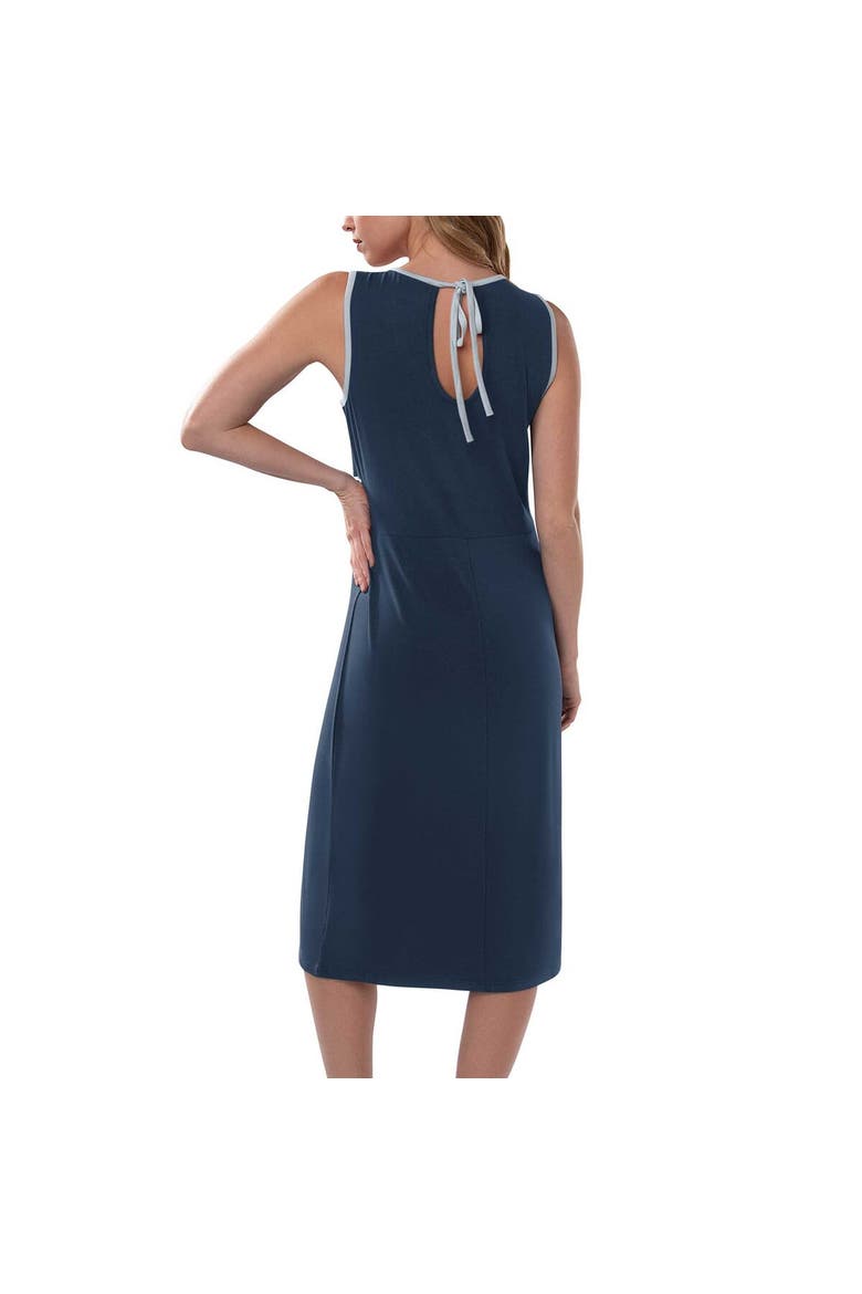 Women's G-III 4Her by Carl Banks Navy Dallas Cowboys Main Field Maxi Dress, Alternate, color, Navy