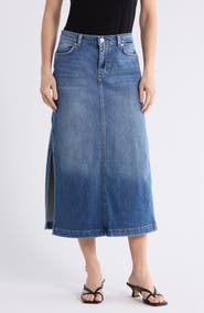 Seven Denim Midi Skirt