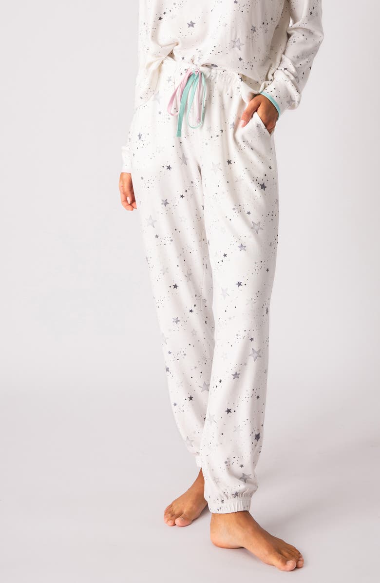 PJ Salvage Peachy Party Pajama Pants, Main, color, 