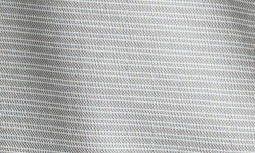 Untuckit Gilbert Stripe Pocket Piqué Performance Polo In Blue