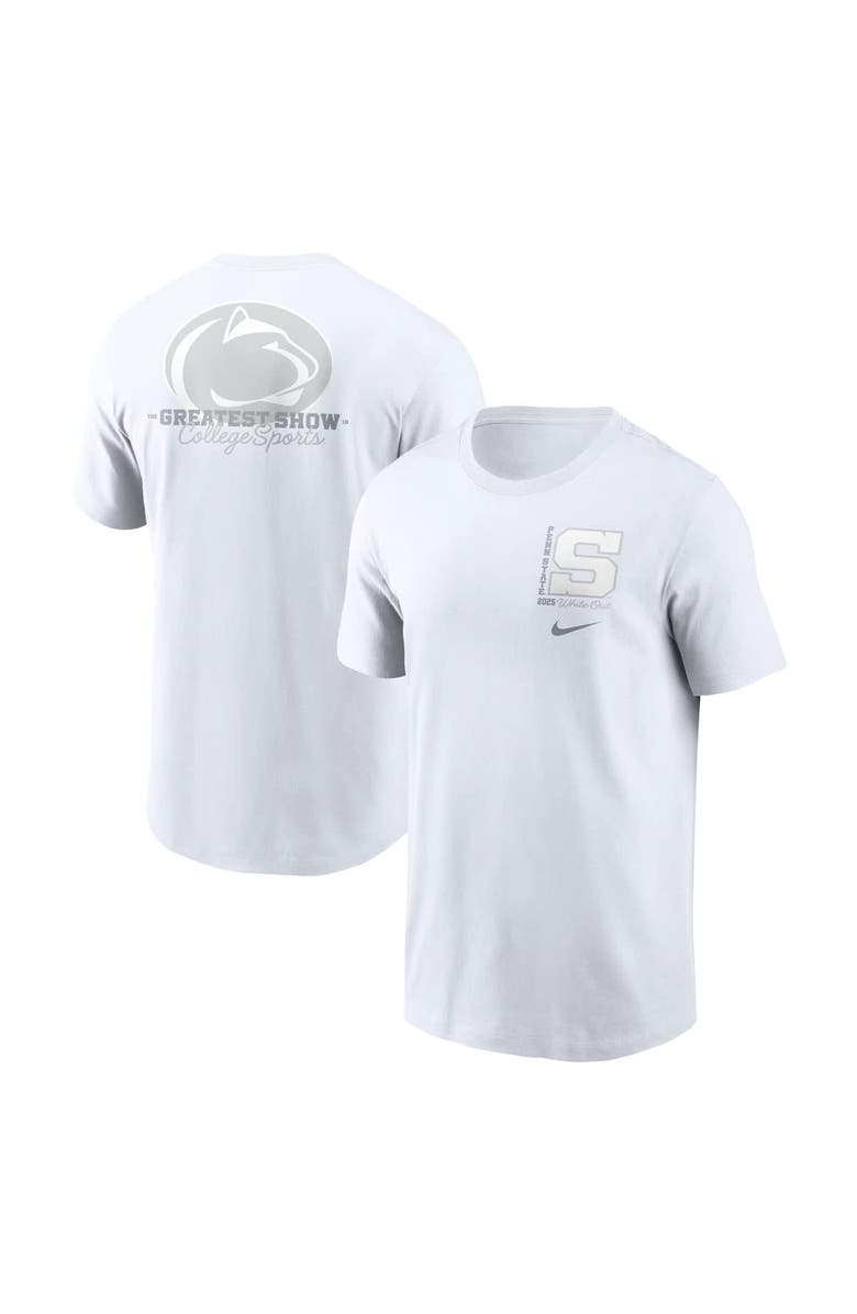 Nike Men's Nike White Penn State Nittany Lions 2025 White Out T-Shirt, Main, color, 