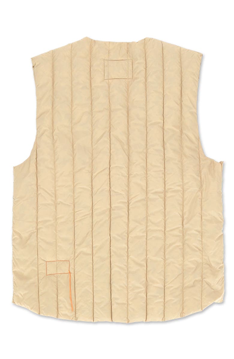 Fortela Birdie Quilted Nylon Vest, Alternate, color, Beige