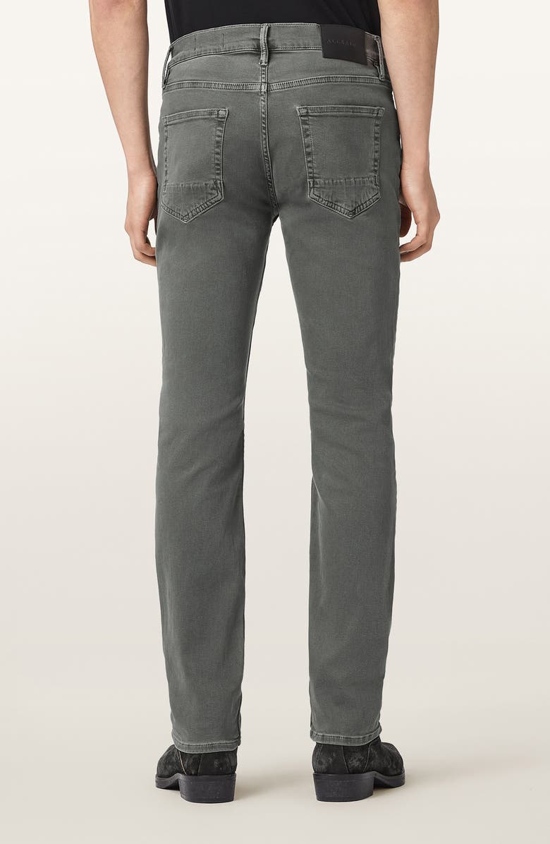 AllSaints Sid Ultra Slim Fit Jeans, Alternate, color, Khaki Grey