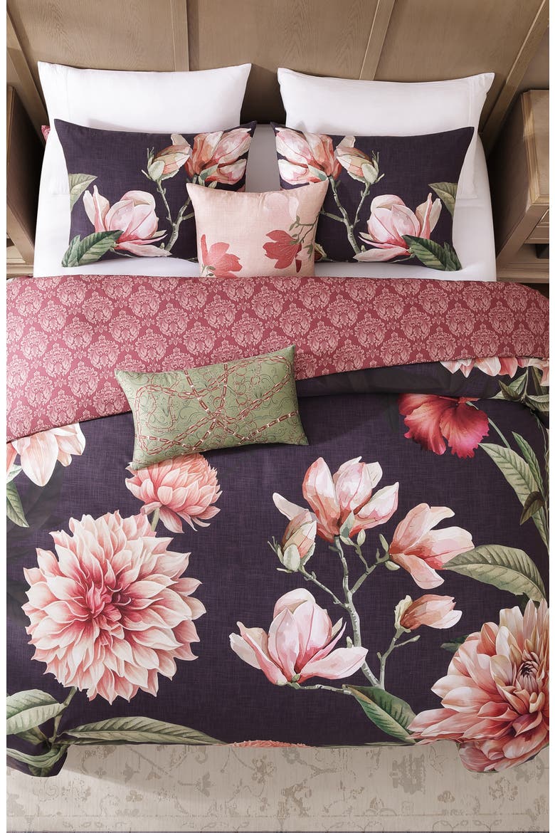 Blush Serenade 5-Piece Comforter Set, Alternate, color, PURPLE
