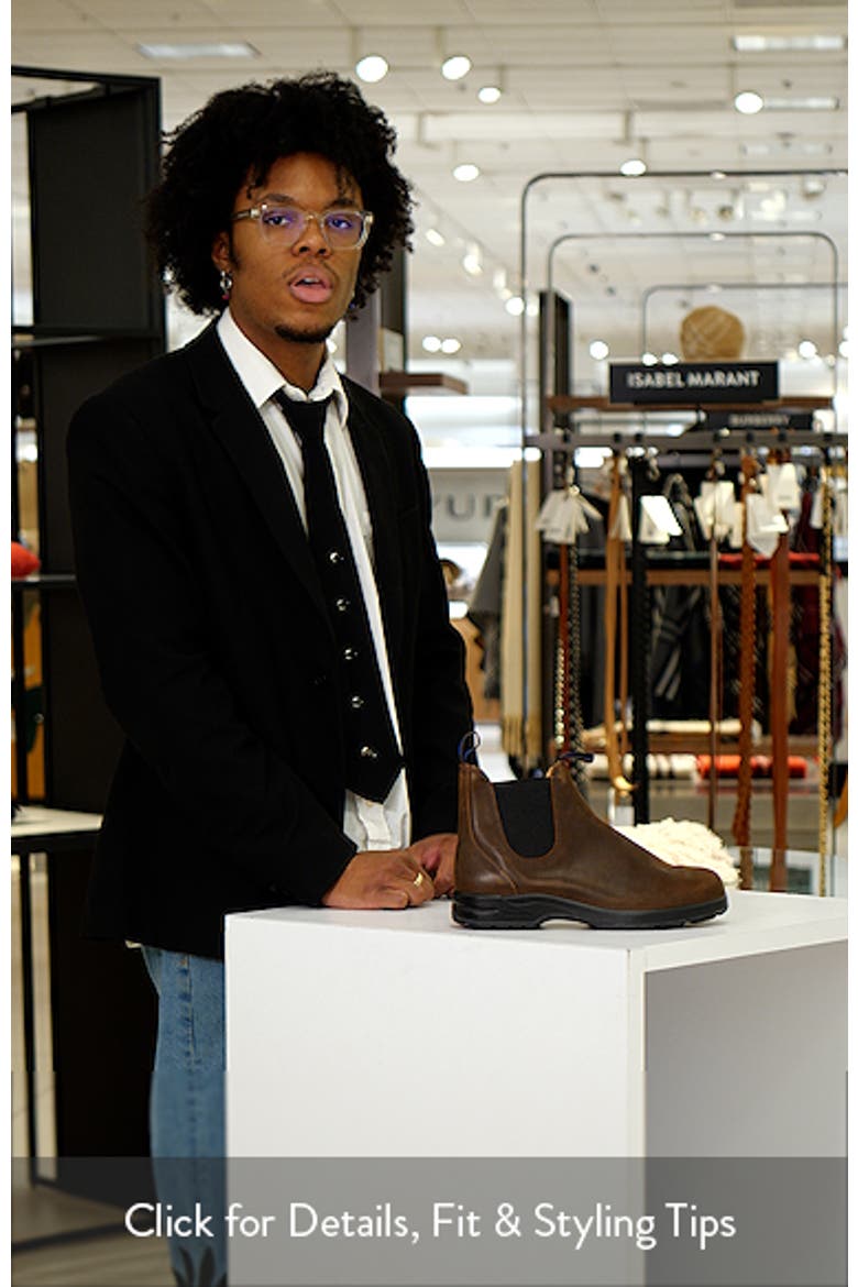 Thermal Waterproof Genuine Shearling Lined Chelsea Boot video