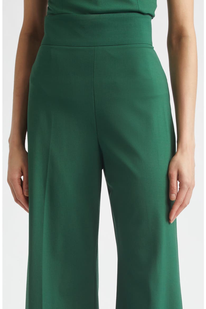 Diane High Waist Wide Leg Pants, Alternate, color, RACING GREEN